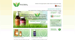 Desktop Screenshot of productosnaturalespronan.com.mx